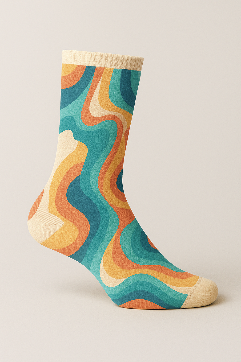 Sunset Swirl – Ruh Crew Sock
